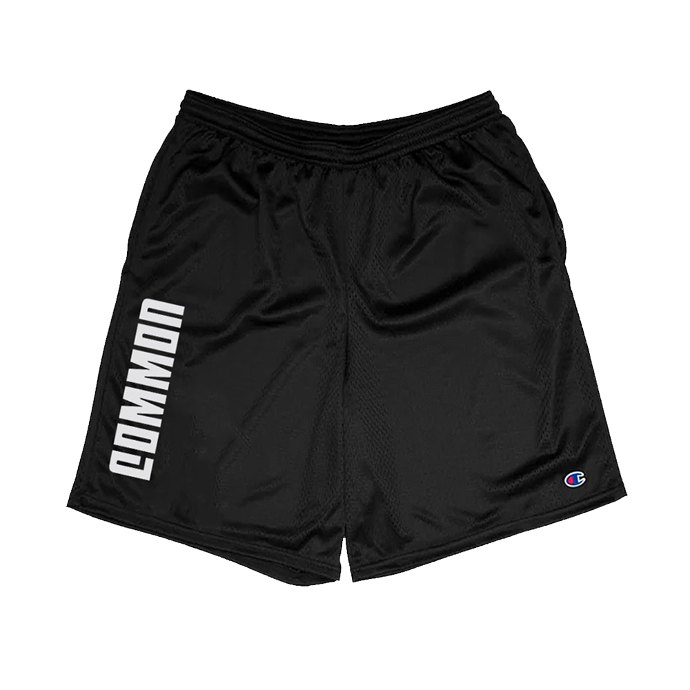 Black top champion shorts